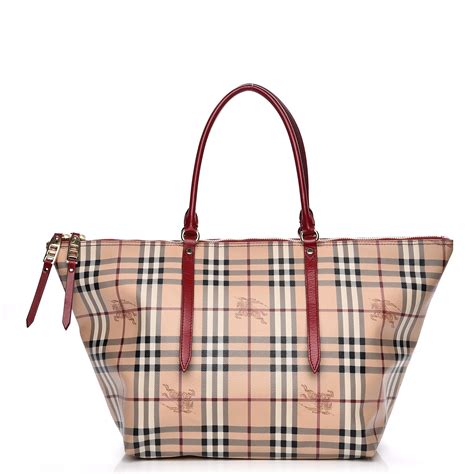 burberry tote red|Burberry haymarket tote.